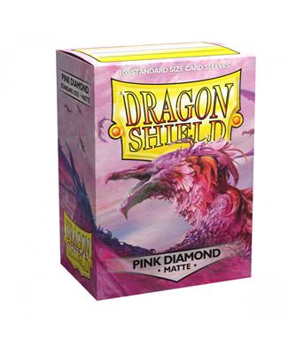 Mouwen Dragon Shield Matte Pink Diamond (100CT)