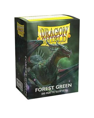 Mouwen Dragon Shield Forest Green (100CT)
