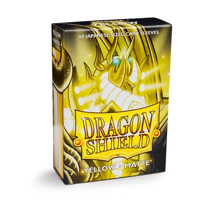 Mouwen Dragon Shield Matte Japans geel (60CT)