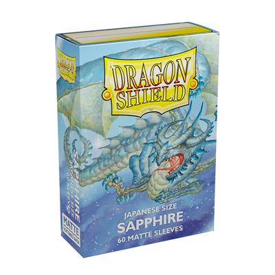Mouwen Dragon Shield Matte Japanse saffier (60)