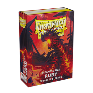 Mouwen Dragon Shield Matte Japanse Ruby (60)