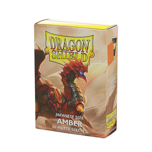 Mouwen Dragon Shield Matte Japanse Amber (60CT)