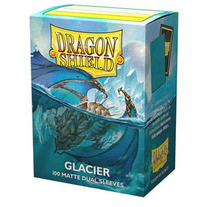 Mouwen Dragon Shield Matte Dual Glacier 100ct