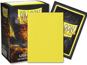Mouwen Dragon Shield Matte Dual Lightning 100ct