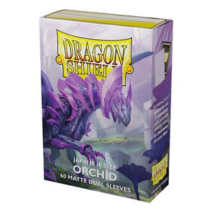 Mouwen Dragon Shield Japanese matte dubbele orchidee