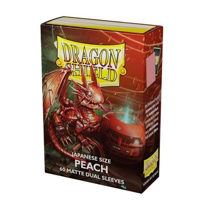 Mouwen Dragon Shield Japanse matte dubbele perzik