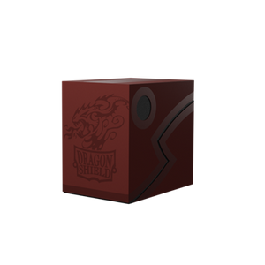 Deckbox Double Deck Shell Blood Red/Black