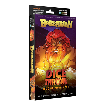Dobbelstenen Troon Barbaar Hero Pack