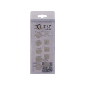 DICE Eclipse Artic White 11 dobbelstenenset
