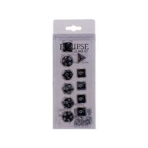 DICE Eclipse Jet Black 11 dobbelstenenset