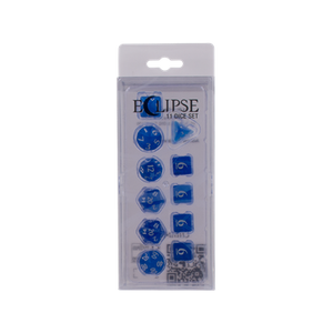 DICE Eclipse Pacific Blue 11 dobbelstenenset