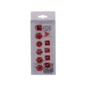 DICE Eclipse Apple Red 11 dobbelstenenset