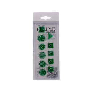 DICE Eclipse Forest Green 11 dobbelstenenset
