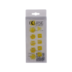 DICE Eclipse Lemon Yellow 11 Dobbelstenen Set