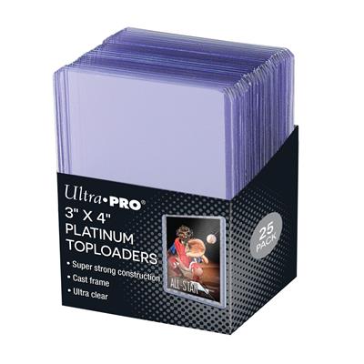 Toploaders 3x4 ultracleair platina (25ct)