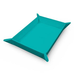 Magnetische dobbelsteenlade opvouwbaar blauwgroen