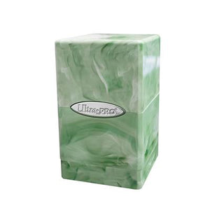 DECKBOX Satin Tower Marmer Lime Groen / Wit