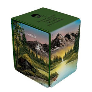 Deckbox alcove Flip Bob Ross Mountain Retreat