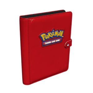 Binder Pokemon Premium Snap Red