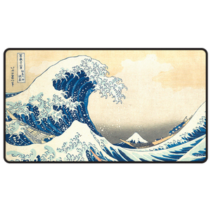 Playmat Black hechtte de grote golf van Kanagawa
