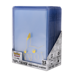MOUWEN Pokemon Toploader + Penny Combo Pack Pikachu