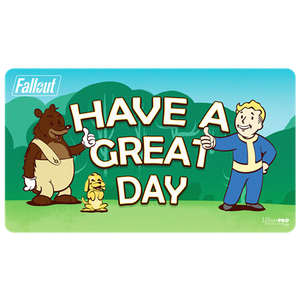 SPEELMAT Fallout Vault Boy Fijne dag
