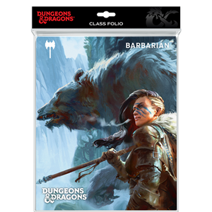 Klassenfolio D&amp;D incl. Stickers Barbaar