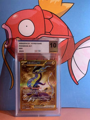 Miradon EX Hyper zeldzame Pokemon SV1 #253 UCG 10 Gem Mint