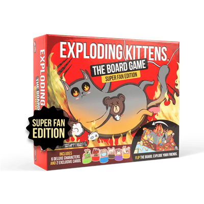 Exploderende kittens het bordspel super fan