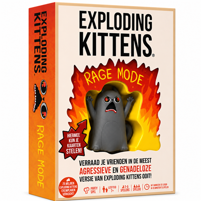 Exploderende Kittens Rage-modus