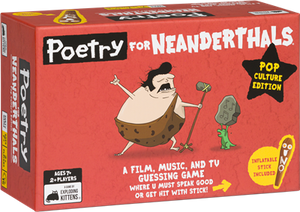 Poëzie voor Neanderthals Pop Culture Edition