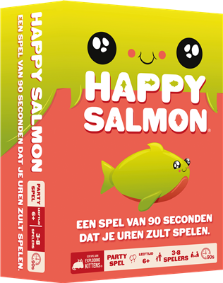 Gelukkige zalm