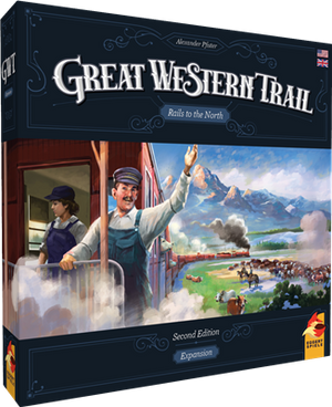 Great Western Trail Rails naar het noorden 2e editie.