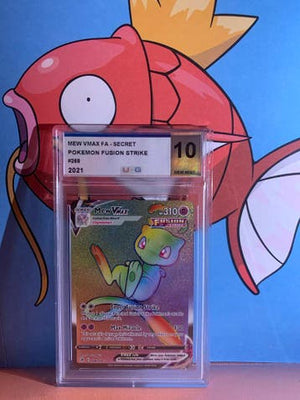 Mew VMAX FA Secret #268 Fusion Strike UCG 10 Gem Mint