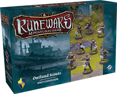 RuneWars Outland Scouts-eenheid Exp.