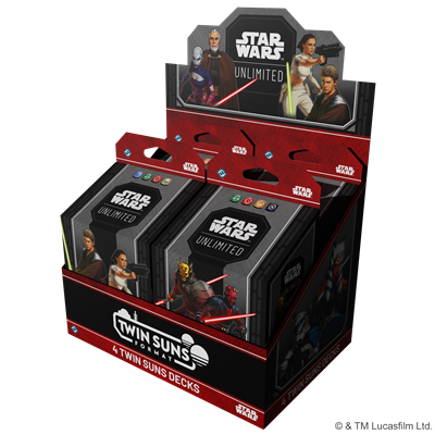 SW Onbeperkt Twin Suns-dekdisplay
