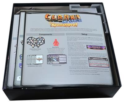 Gevouwen Space Clank! In de ruimte