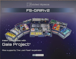 Gevouwen ruimte FC Gaia Project + verloren vloot