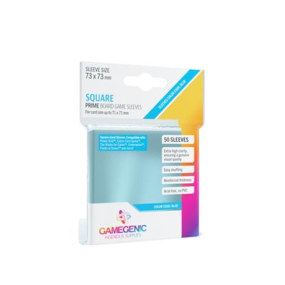 SLEEVES Prime Bordspel - Blauw 73x73mm (50)
