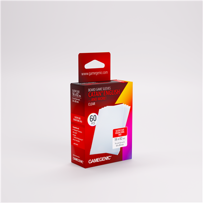 SLEEVES Prime Bordspel - Rood 56x82mm (50)