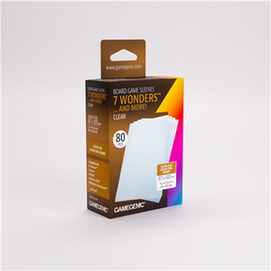 SLEEVES Prime Bordspel - Bruin 67x103 (80)