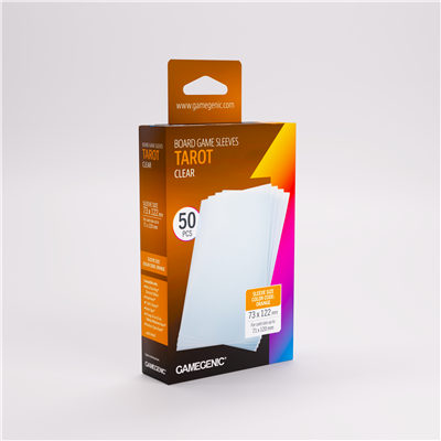 SLEEVES Prime Bordspel - Oranje 73x122mm (50)