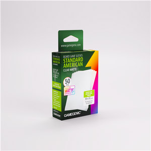 SLEEVES Mat Bordspel - Groen 59x91mm (50)