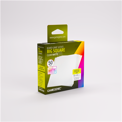 SLEEVES Mat Bordspel - Limoen 82x82mm (50)