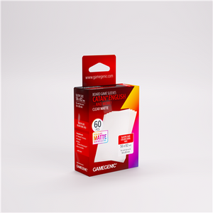 SLEEVES Mat Bordspel - Rood 56x82mm (50)