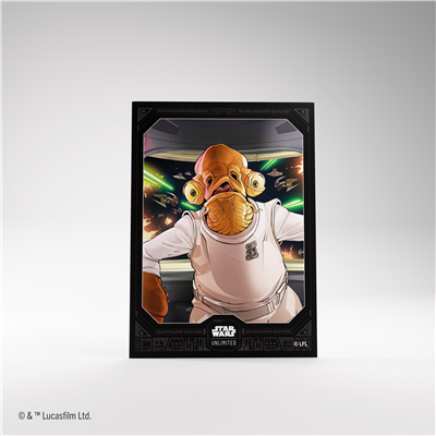 Star Wars Unlimited Art Sheeves Admiral Ackbar