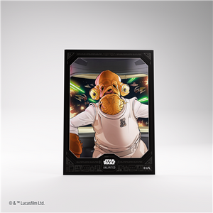 Star Wars Unlimited Art Sheeves Admiral Ackbar