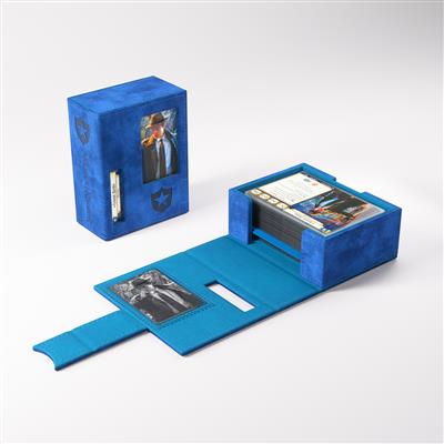 DECKBOX Arkham Horror Onderzoeker Guardian Blauw