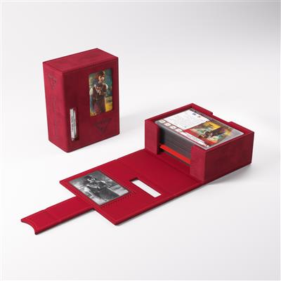 DECKBOX Arkham Horror Onderzoeker Survivor Rood