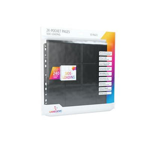 24-pocket sideloading pagina's, zwart (10)